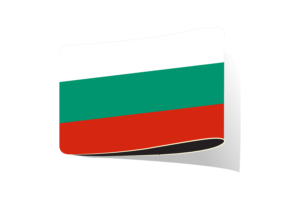 保加利亚国旗插图剪贴画