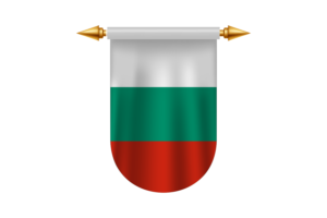 保加利亚国旗矢量图像