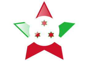 布隆迪国旗星图标
