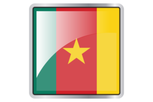 喀麦隆国旗广场图标