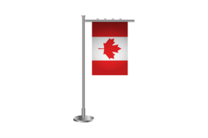 3d 加拿大站旗