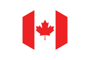 加拿大国旗六边形