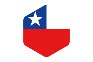智利国旗圆形六边形