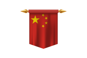 中国国旗徽章