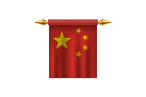 中国国旗徽章