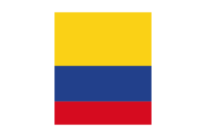 哥伦比亚国旗 （下载 SVG， PNG）