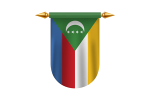 科摩罗国旗矢量图像