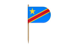 刚果国旗桌旗