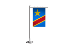 3d 刚果站立旗