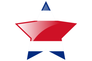 哥斯达黎加国旗星图标
