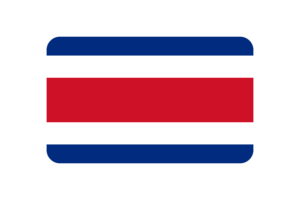 哥斯达黎加国旗三角形圆形