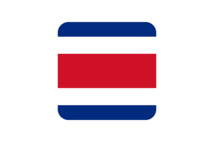 哥斯达黎加国旗方形圆形