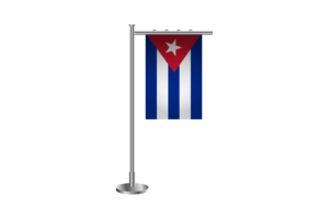 3d 古巴站立旗