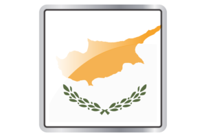 塞浦路斯国旗广场图标