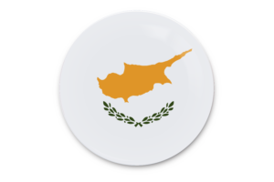 塞浦路斯国旗矢量艺术