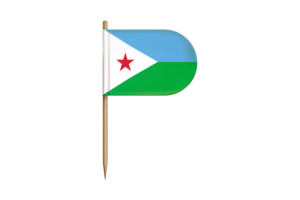 吉布提国旗桌旗