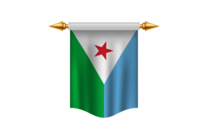 吉布提国旗皇家旗帜