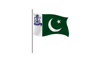 巴基斯坦海军司令旗帜剪贴画
