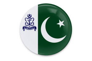 巴基斯坦海军司令旗帜矢量艺术