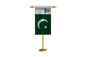 巴基斯坦海军司令旗帜矢量免费