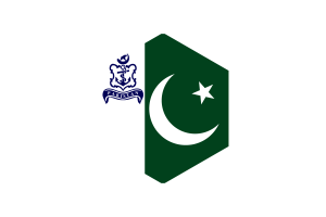 巴基斯坦海军司令旗六边形