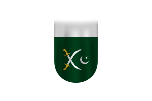 巴基斯坦陆军旗帜矢量免费下载（SVG，PNG）