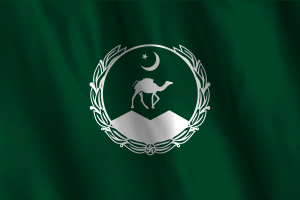 俾路支省旗帜
