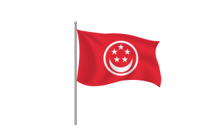 新加坡民船旗剪贴画