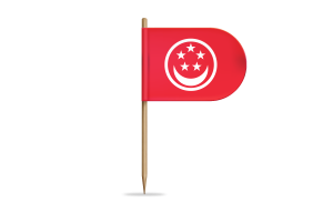 新加坡民船旗桌旗