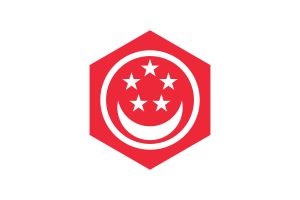 新加坡民船旗六边形
