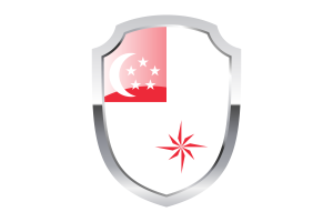 新加坡海军（法定比例） 盾牌标志