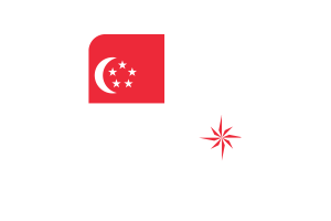 新加坡海军（法定比例） 旗帜方形圆形