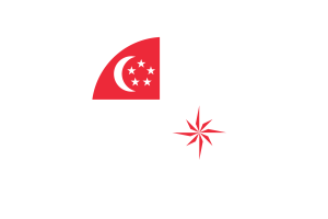 新加坡海军（法定比例） 旗帜矢量免费下载