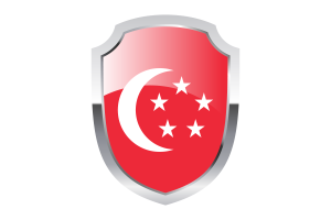 新加坡总统旗盾牌标志