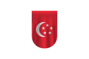 新加坡总统旗矢量免费下载（SVG，PNG）