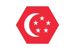 新加坡总统旗矢量免费 |SVG 和 PNG