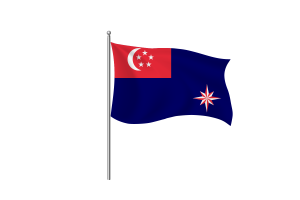 新加坡国家海军旗帜文字艺术