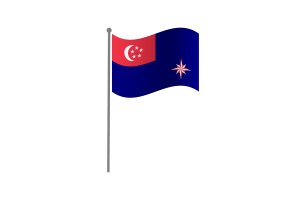 新加坡政府船旗桌旗