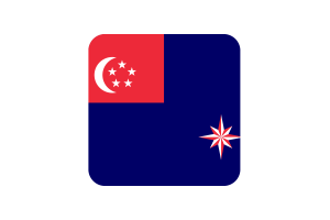 新加坡政府船旗方形