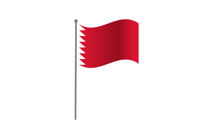 挥舞着科威特苏拉米旗帜