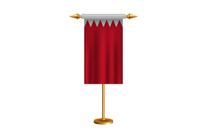 科威特苏拉米旗帜矢量免费