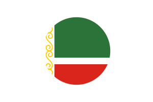 车臣共和国国旗矢量免费下载