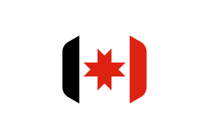 乌德穆尔特国旗圆形六边形