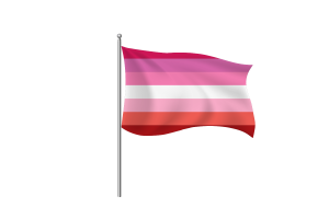 日落女同性恋旗帜