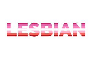 女同性恋旗帜表情符号