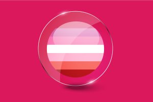 女同性恋旗帜 2021