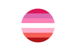 粉色女同性恋旗帜