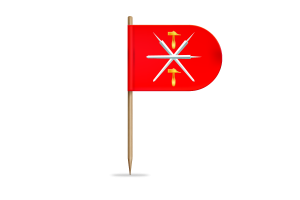 图拉州旗桌旗