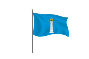 乌里扬诺夫斯克旗帜剪贴画