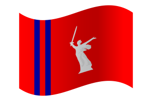 伏尔加格勒州旗帜